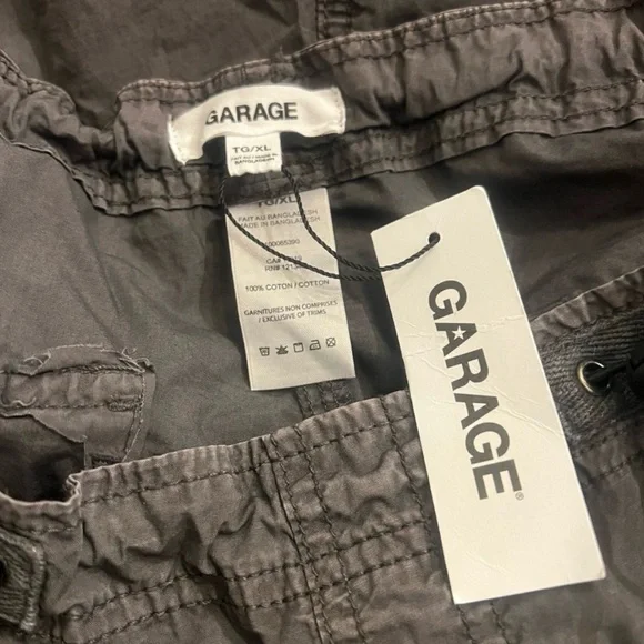 Garage Pantalon Paxton Parachute Pants in Grey - Picture 3 of 4